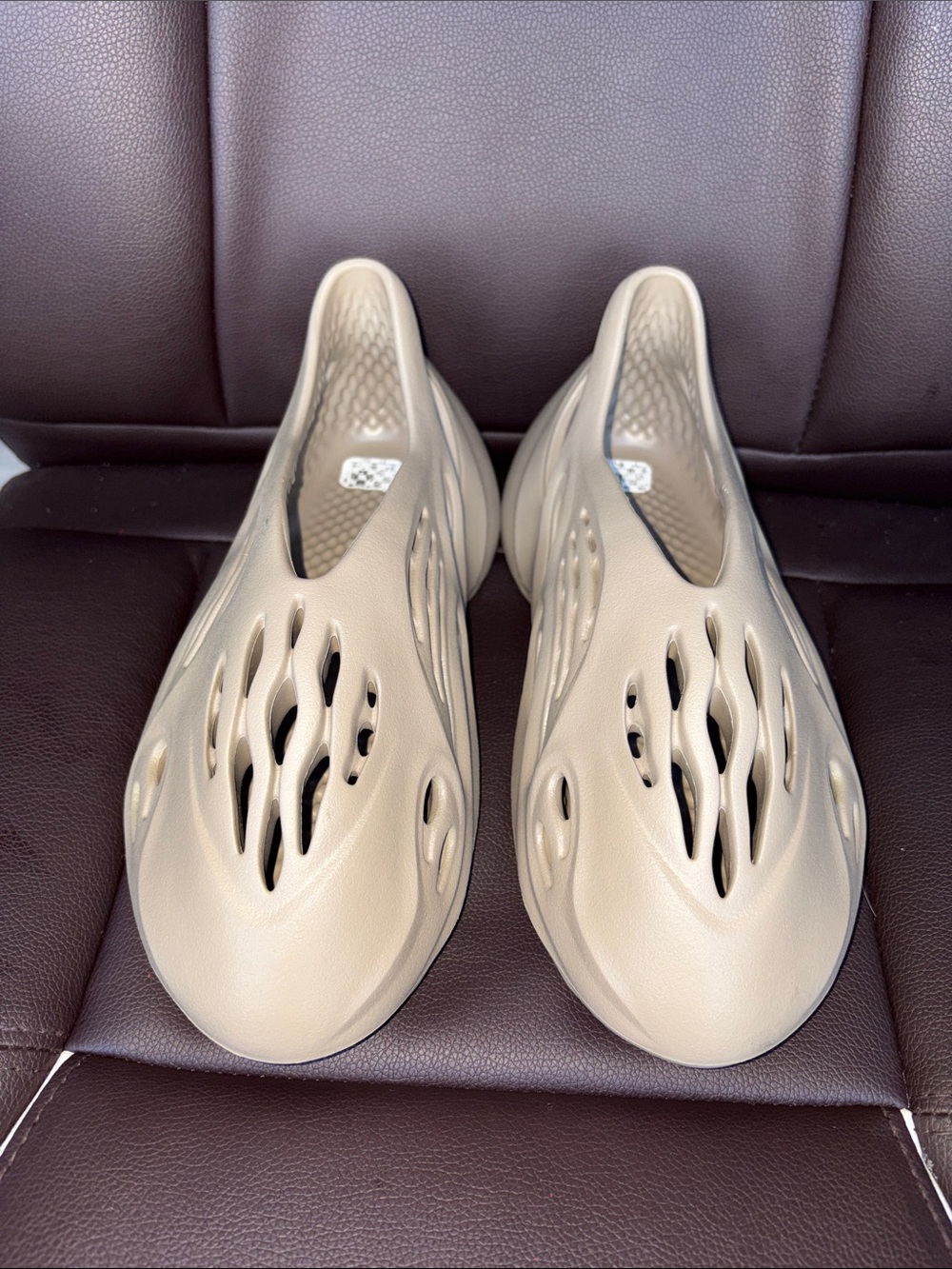 Yeezy Foam Runner Slip-On Sneakers in Stone